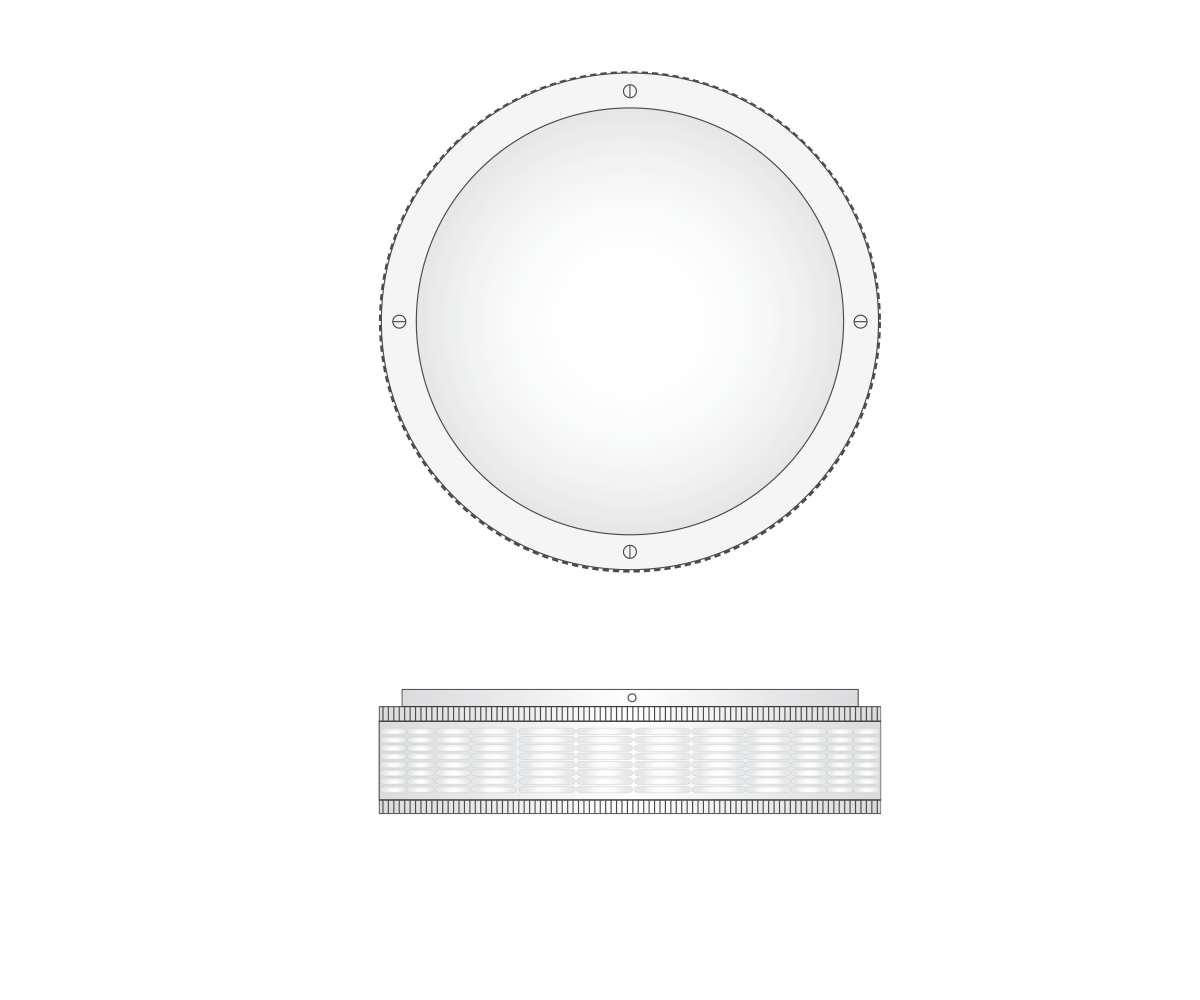 Jonathan browning studios flush mounts